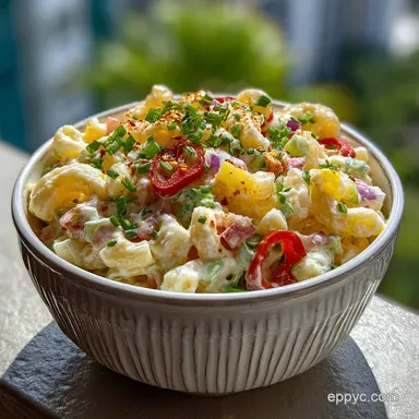 hawaiian mac salad recipe Ready in 30 Min Recipe Card