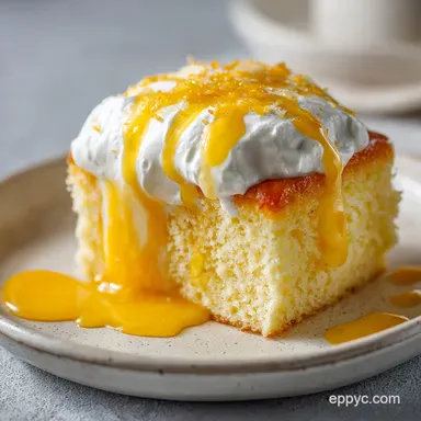 Tres Leches Cake Recipe for 12 Servings