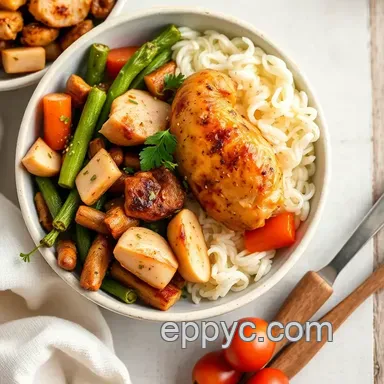 Ultimate Bake Chicken Meal Prep Bowls with Veggies: 5 Delicious Ideas! Recipe Card