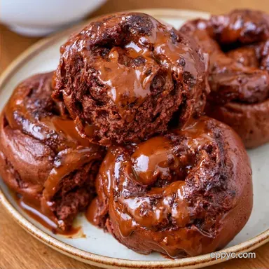 Chocolate Buns for 10 Servings