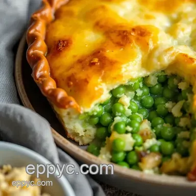 Easy & Delicious Bake Classic Pea Pie for a Delightful Meal: A Family Favorite! Recipe Card