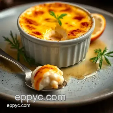 How to Make Bake Crab Brûlée - Luxurious Seafood Delight at Home Recipe Card