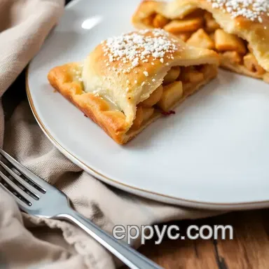 Try My Grandmother's Flaky Apple Pastries: Bake in 30 Minutes! Recipe Card