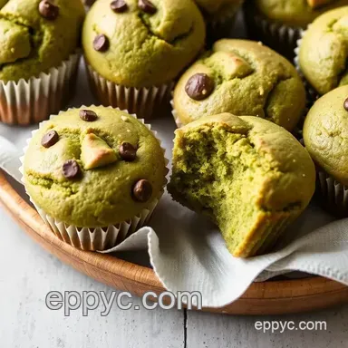 How to Bake Matcha Muffins with Almond Flour: A Delicious Green Treat Recipe Card
