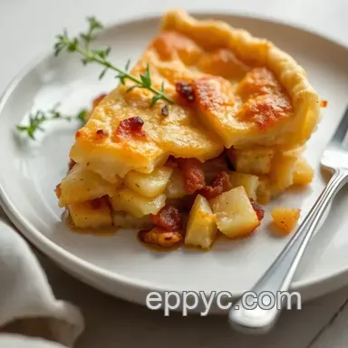 Easy & Juicy Bake Savory Potato Pie - A Delightful Treat: My Fail-Proof Herb Glazed Method Recipe Card