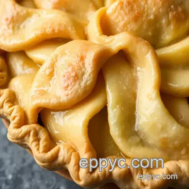 Delightful Bake Sweet Origami Apple Pie Delight: A Family Favorite Recipe Card