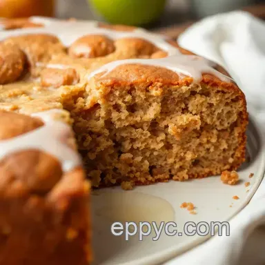 Easy & Moist Urban Farm Applesauce Cake: Bake in 1 Hour! Recipe Card