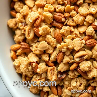 How to Bake Vanilla Nut Granola - Healthy Snack for Every Craving Recipe Card