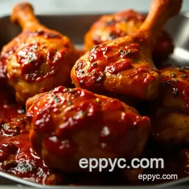 Easy Baked Barbecue Chicken: My Go-To Weeknight BBQ! Recipe Card