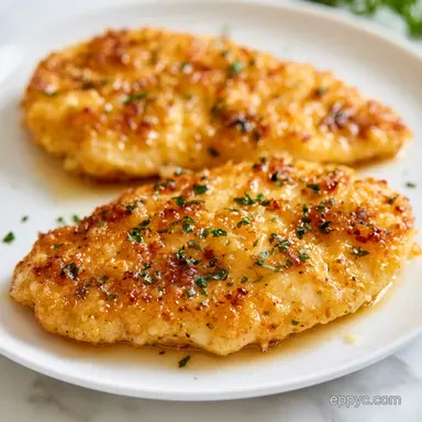 Baked Garlic Parmesan Chicken in 35 Min Recipe Card