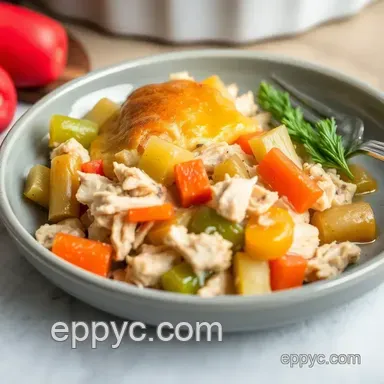 Comforting Baking Sourdough Chicken Comfort Pie: A Family Classic You'll Love Recipe Card