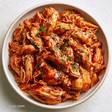 Bbq Shredded Chicken in Crockpot: Tender