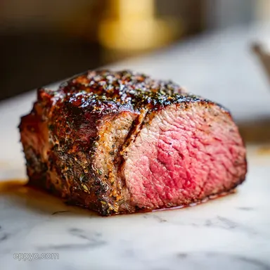 Beef Tenderloin Roast: Oven Cooked in 1 Hour Recipe Card