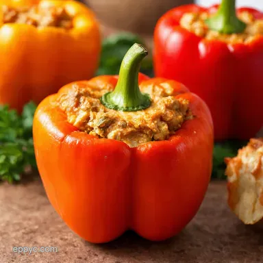 Bellissimo Bell Peppers Best Stuffed Peppers Recipe Recipe Card