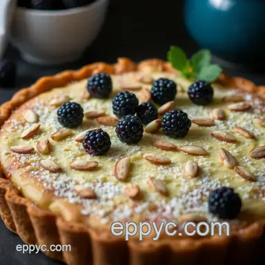 Blackberry Recipes: My Almond Frangipane Tart - Summer Treat! Recipe Card