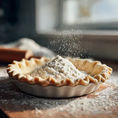 Blind Bake Pie Crust: Crispy Baked for Tarts Recipe Card