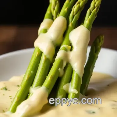 How to Make Boiled Asparagus with Creamy Hollandaise: A Delicious Classic! Recipe Card