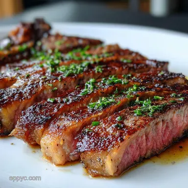 Bone-in Ribeye Steak Pan-Seared in 20 Minutes Recipe Card