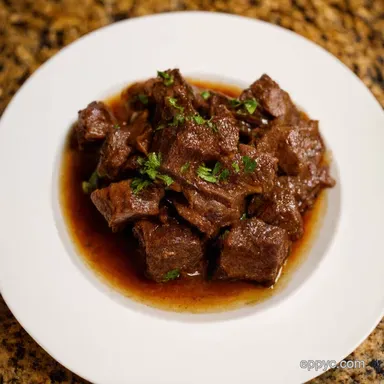FallOffTheBone Braised bone in beef short ribs Recipe Recipe Card