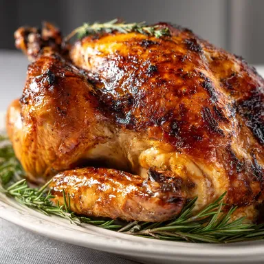 Brine Turkey Recipe Overnight for Roasting Recipe Card