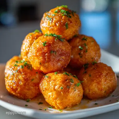 Buffalo Chicken Meatballs Ready in 30 Min