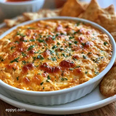 Buffalo Chicken Wings Dip Recipe: Creamy Recipe Card