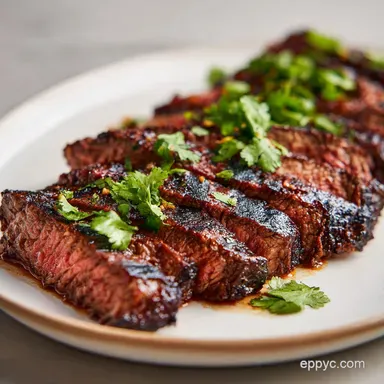 Carne Asada Marinade with Orange Juice Recipe Card