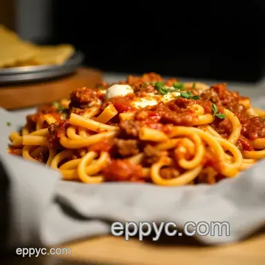 Easy Baked Ziti with Ricotta and Meat: A Family Favorite Recipe Recipe Card