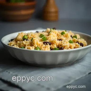 Cheesy Green Pepper Casserole: A Family Favorite for Comforting Nights Recipe Card
