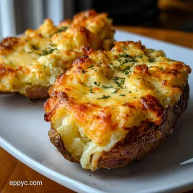 Twice Baked Potato Recipe: The Ultimate Creamy, Cheesy Side