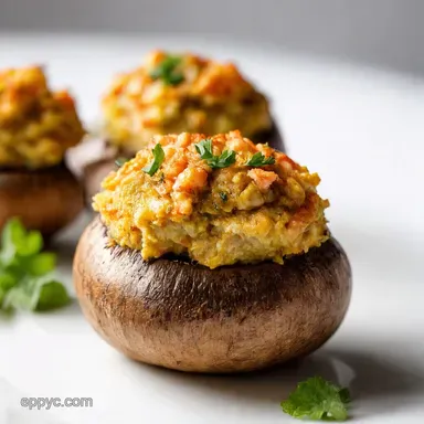 Chesapeake Crab Stuffed Mushroom Recipe My Coastal Twist