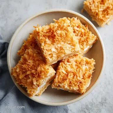 Chewy Coconut Bars in 40 Minutes
