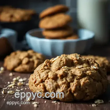 Chewy Easy Oatmeal Cookies: A Family Favorite Recipe Recipe Card