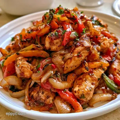 Chicken Fajitas Freezer Meal: Meal Prep Recipe Card