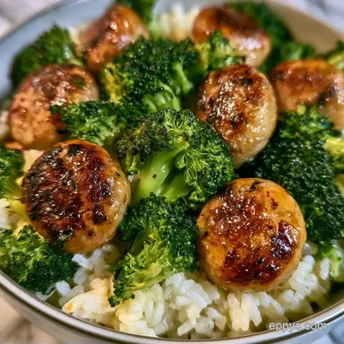 Chicken Sausage Rice Bowls: Meal Prep