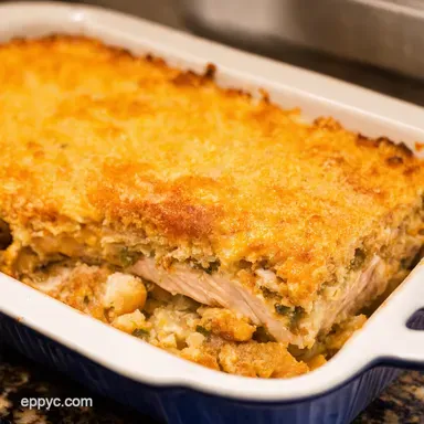 Chicken Stuffing Casserole My Familys Comfort Food Secret Recipe Card