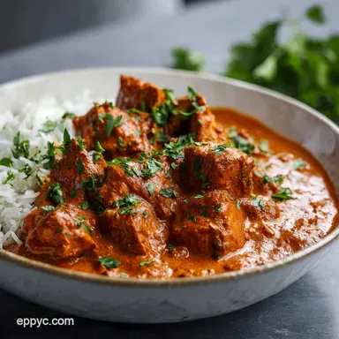Chicken Tikka Masala for 4 Servings Recipe Card