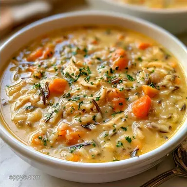 Creamy Chicken Wild Rice Soup