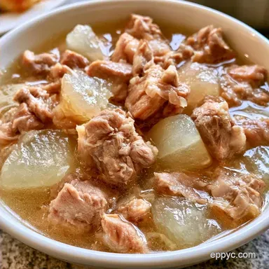 Winter Melon Soup with Pork Ribs