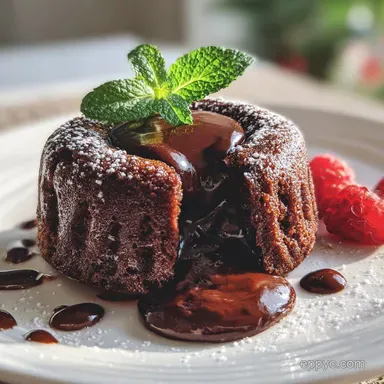 Chocolate Lava Cake Recipe: Ready in 20 Minutes, Silky Baked Recipe Card