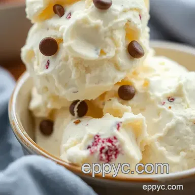 How to Make Churned Vanilla Ice Cream Delight: The Ultimate Creamy Dream! Recipe Card