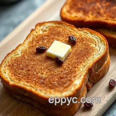 Easy & Delicious Cinnamon Raisin Toast Recipe: A Family Breakfast Favorite Recipe Card