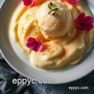 Citrus Blossom Gelato: Discover the Joy of Orange Rose Meaning Recipe Card