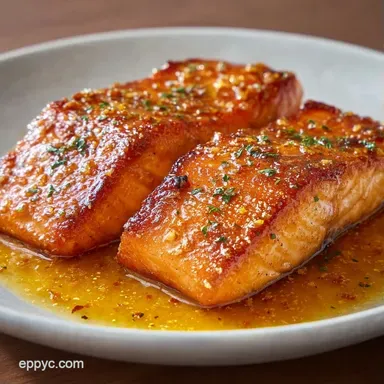 Citrus Glazed Salmon Filet in 20 Minutes Recipe Card