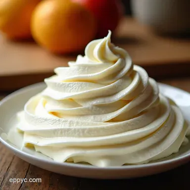 Easy Whipped Topping Recipe with Heavy Cream Cloud Nine Recipe Card