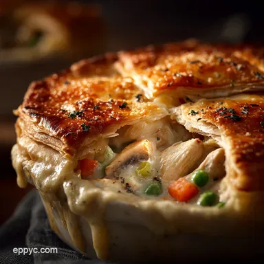 Chicken Pot Pie Filling The Ultimate Rich Creamy Roux Recipe Recipe Card