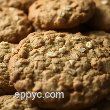 Classic Easy Oatmeal Cookie Recipe Easy – Thick, Chewy & Delicious Recipe Card