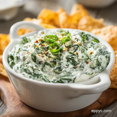 Knorr Spinach Dip with Water Chestnuts for 12 Servings Recipe Card