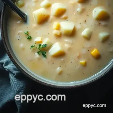 Easy & Comforting Pioneer Lady Potato Soup: My Family's Favorite Recipe Recipe Card