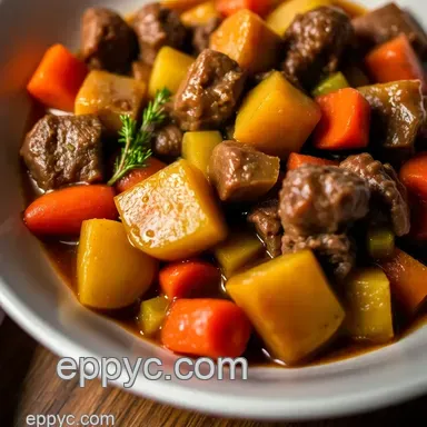 Comforting Pioneer Woman Stewed Beef: A Family Favorite Recipe Recipe Card